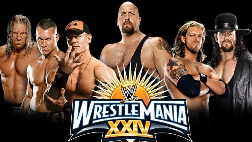 WrestleMania 24 WWE Network update