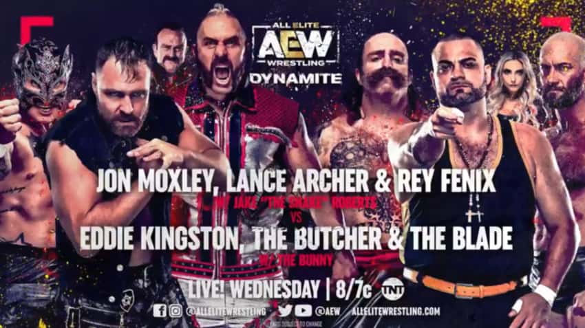 Six-man tag team match announced for Wednesday’s AEW Dynamite