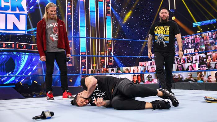 Wwe Smackdown Results 2 5 21 Royal Rumble Fallout Edge Set To Appear