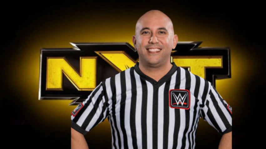 WWE NXT referee tears his bicep