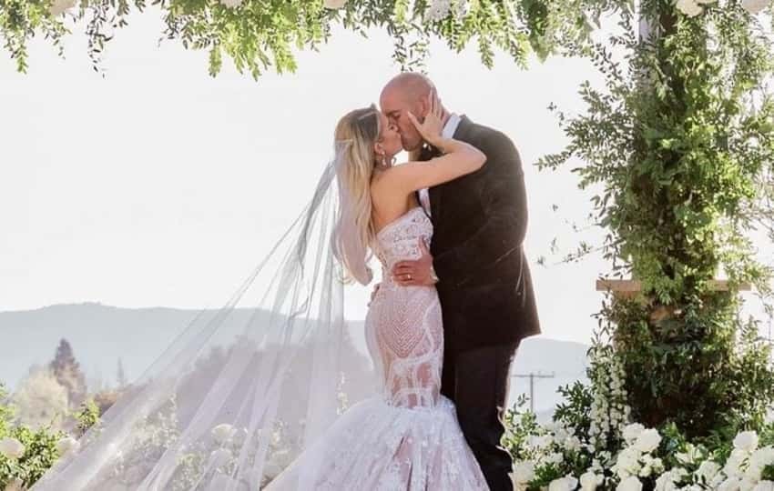 Kelly Kelly got married over the weekend