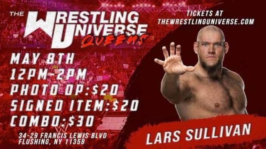 Lars Sullivan scheduled to make first WWE-post appearance