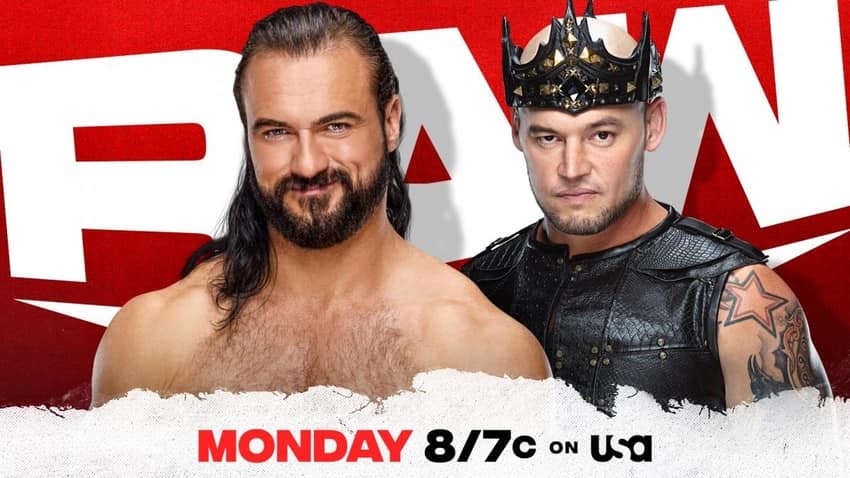 Drew McIntyre vs. King Baron Corbin set for this Monday’s Raw