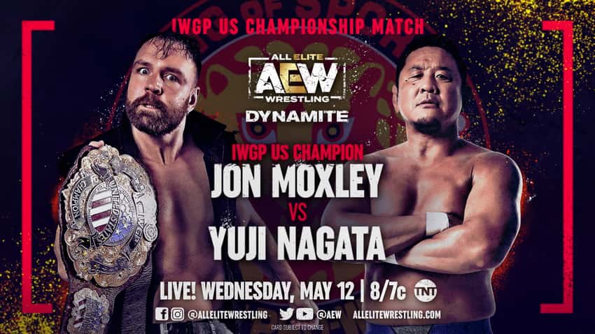 Jon Moxley to defend the IWGP US Title on Dynamite