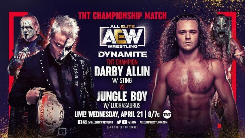 Darby Allin to defend the TNT Title on Dynamite