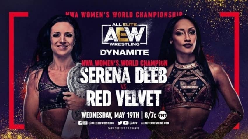 Two Title Matches announced for next week’s Dynamite