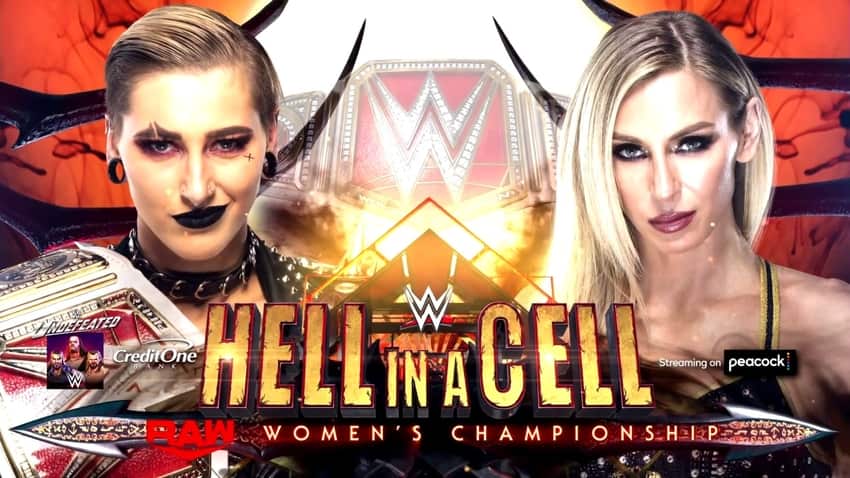 Rhea Ripley vs. Charlotte Flair set for Hell In A Cell