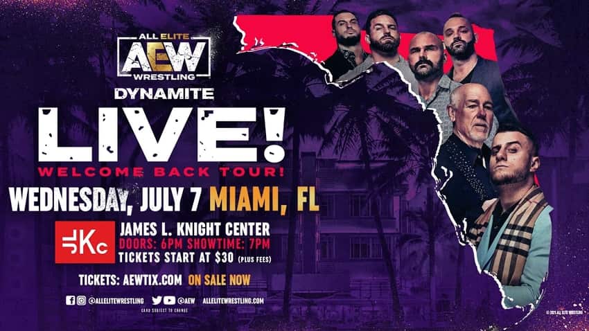AEW announces additional tickets have been released for July 7 Dynamite
