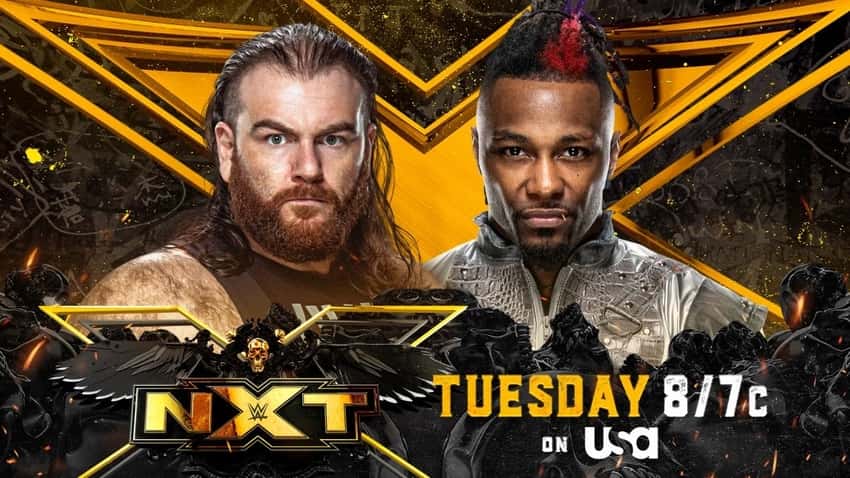 Killian Dain vs. Isaiah “Swerve” Scott added to next week’s NXT