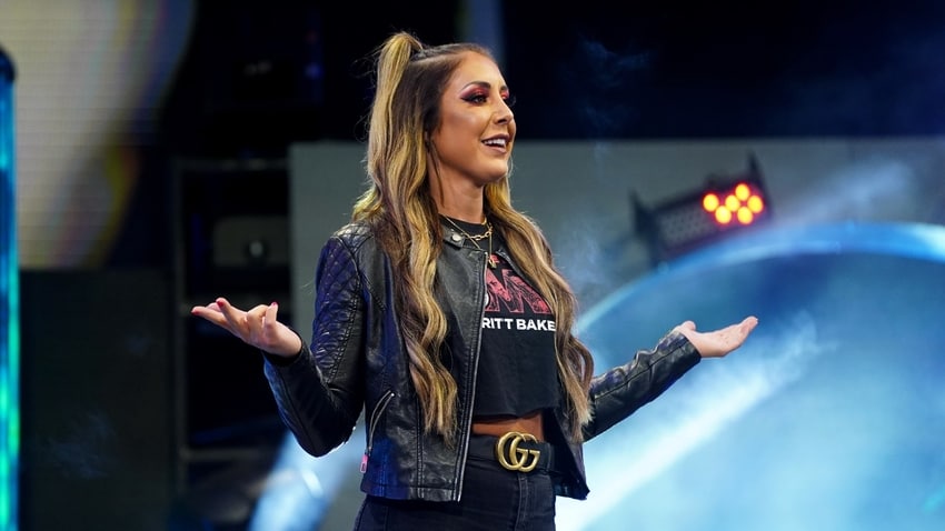 Britt Baker suffers broken wrist at AEW Fyter Fest