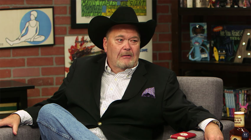 Jim Ross comments after referring to AEW as WWE