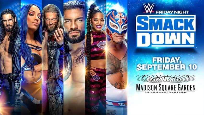 SmackDown on September 10 at MSG changed to a Supershow