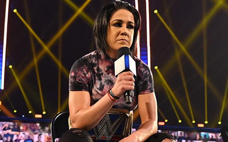 Bayley underwent surgery for her torn ACL