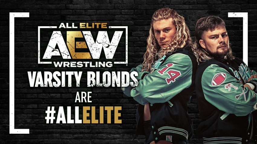 The Varsity Blondes sign with AEW