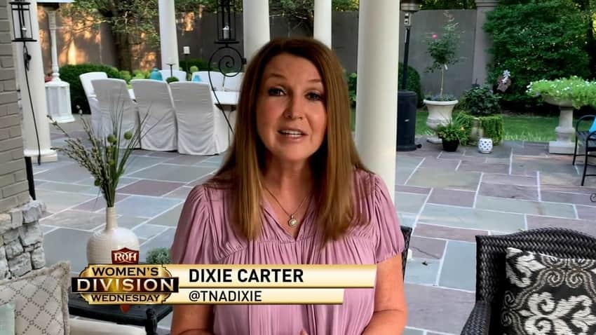 Dixie Carter makes first-ever appearance for Ring of Honor