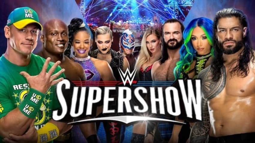 WWE Supershow Results Fort Meyers, FL -8/7/21