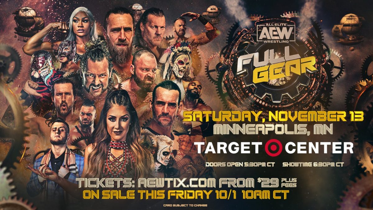 AEW officially announces new location for Full Gear PPV on November 13