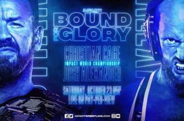 Christian Cage to defend the IMPACT Title at Bound For Glory