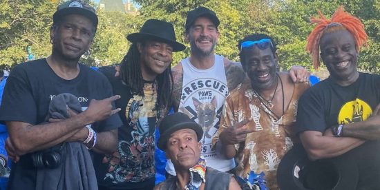 CM Punk “sneaks into” Chicago’s Riot Fest Music Festival, Gets photo with Living Colour