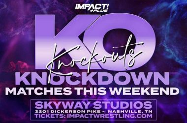 IMPACT announces brackets for Knockouts Knockdown Tournament