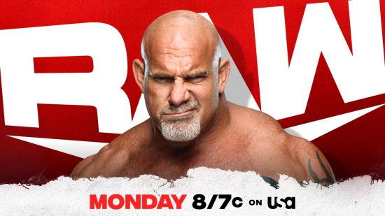 Goldberg confirmed for this Monday's episode of WWE Raw