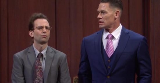 WWE Superstar John Cena appears in skit on Saturday Night Live