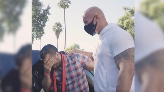 Dwayne Johnson surprises US Navy Veteran with a Ford pick-up truck