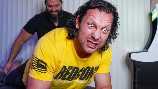 AEW star Kenny Omega gets INSANE Chiropractic Adjustment