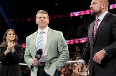 Triple H, Stephanie McMahon, and Vince McMahon tour new HQ construction site