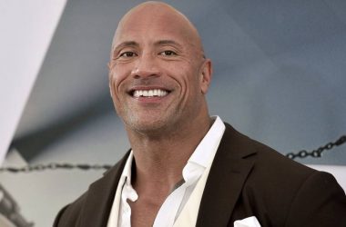 "The Rock" appears on The Macy's Thanksgiving Day Parade