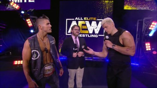 TNT Title Match Christmas night episode of Rampage