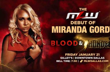 Miranda Gordy to debut for MLW