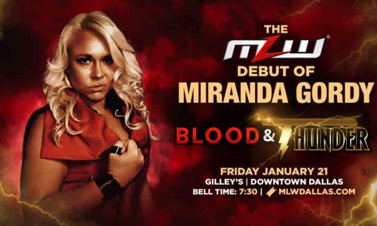 Miranda Gordy to debut for MLW