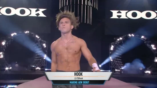Hook is officially signed with AEW
