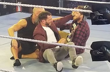 Photos and video of O'Reilly's and Johnny Gargano's farewell after NXT goes off the air