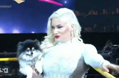 Taya Valkyrie (Former NXT Superstar Franky Monet) appears at AAA event