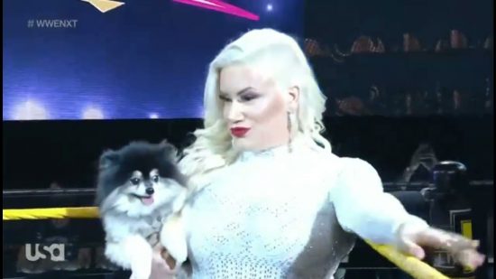 Taya Valkyrie (Former NXT Superstar Franky Monet) appears at AAA event