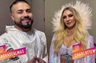 Andrade El calls report that he and Charlotte Flair split "Fake News"