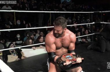 Matt Cardona declares himself ECW TV Champ at GCW Most Notorious