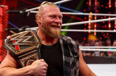 Brock Lesnar slams Jackass star through a table