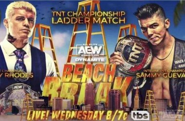 Current Card for AEW Dynamite: Beach Break