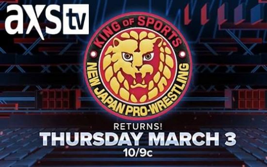 NJPW announces they are returning to AXS TV