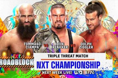 NXT 2.0 Roadblock special set for March 8