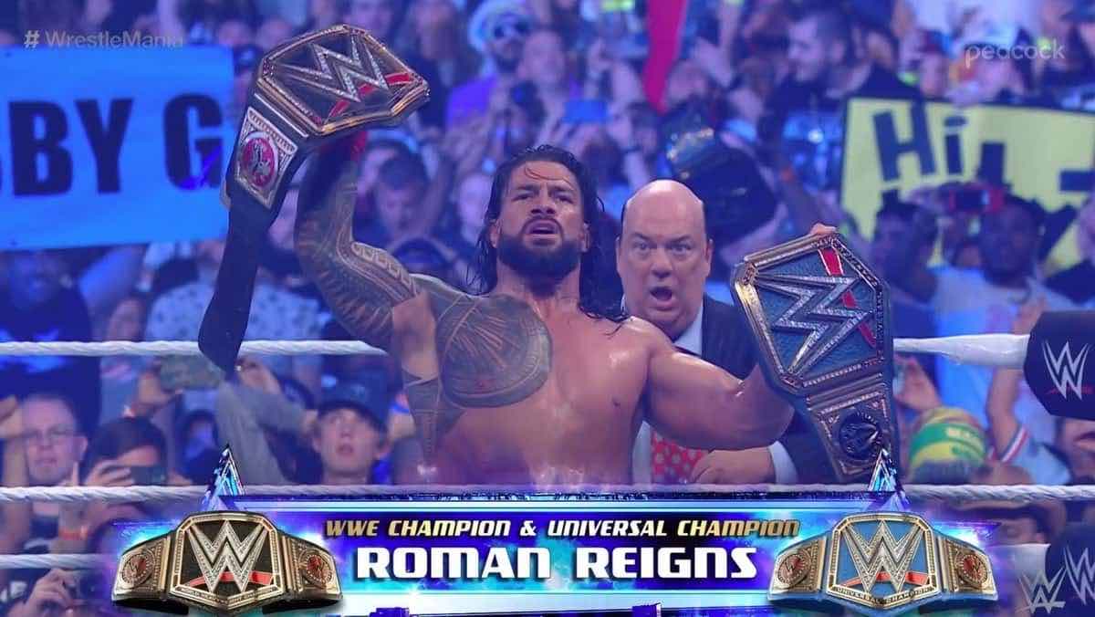 Roman Reigns May Lose Both His Titles Separately At WWE Wrestlemania 39 1