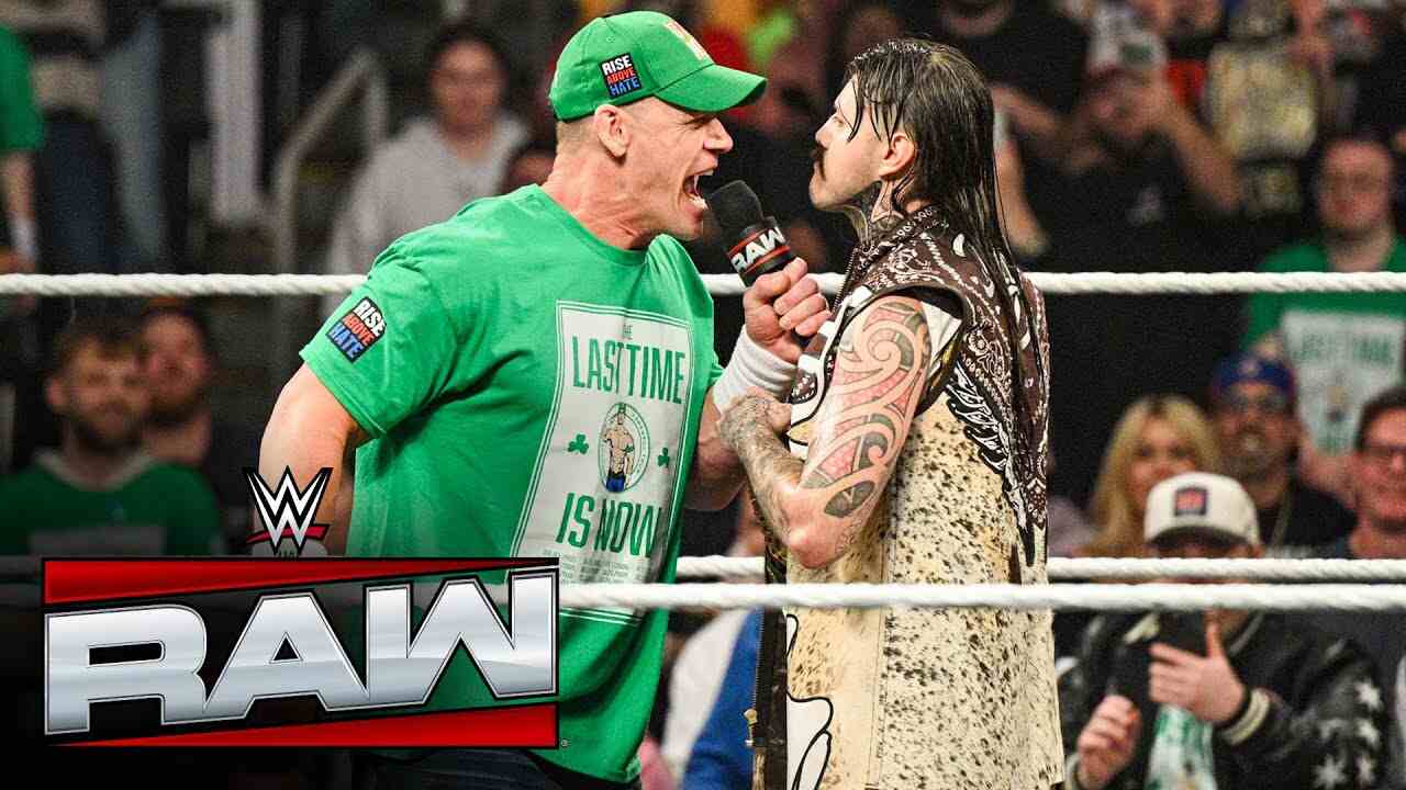 Video: Full segment from WWE Raw with John Cena interrupted by Dominik Mysterio