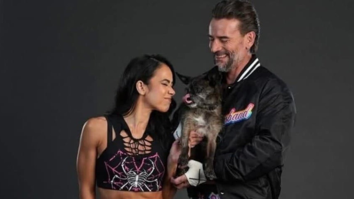 CM Punk and AJ Lee’s dog Larry passes away
