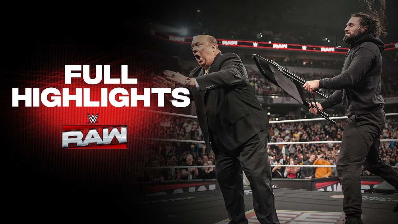 3/2/26 WWE Raw Highlights: Seth Rollins takes out Paul Heyman, Danhausen, More!