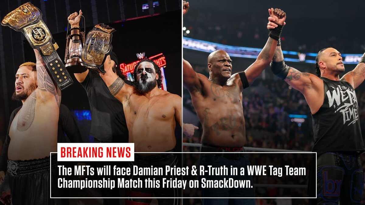 New Title Match added to this Friday’s WWE SmackDown