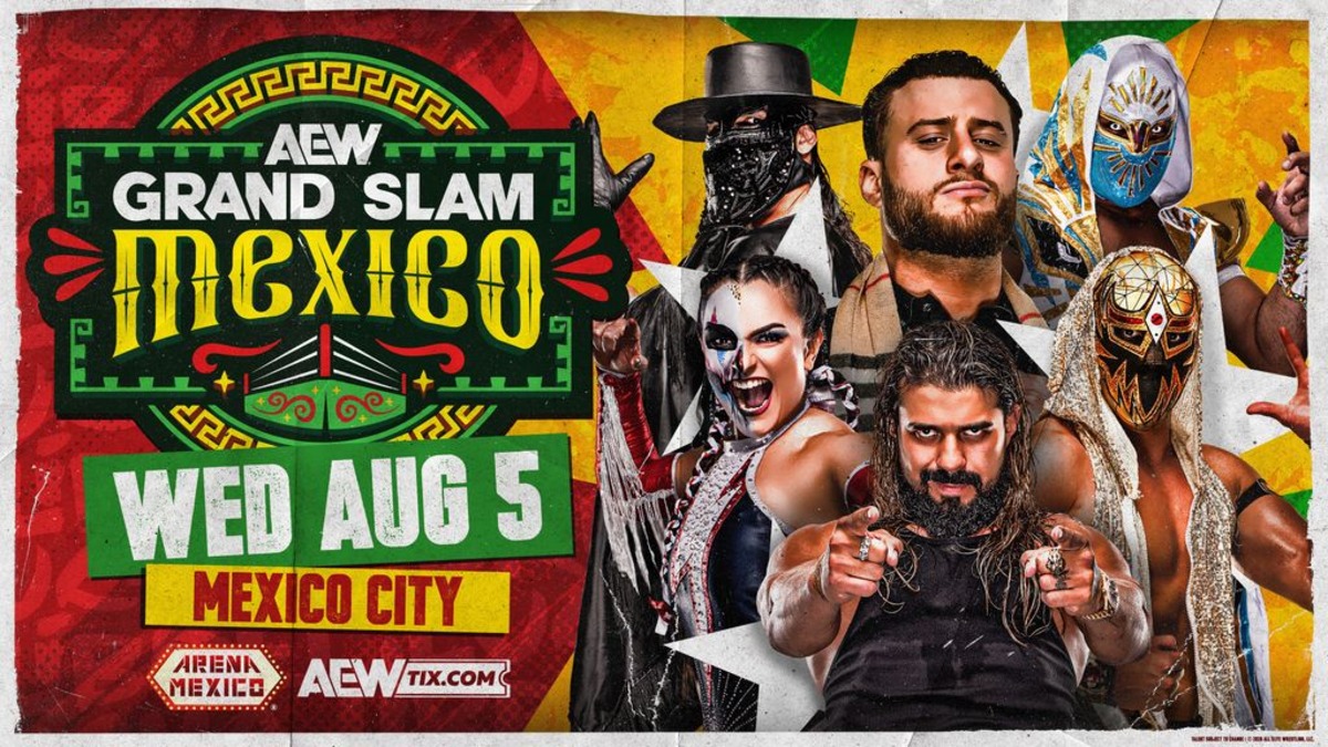 AEW Grand Slam Mexico 2026: Live from Arena México on August 5 - Tickets on Sale June 6 - News Directory 3