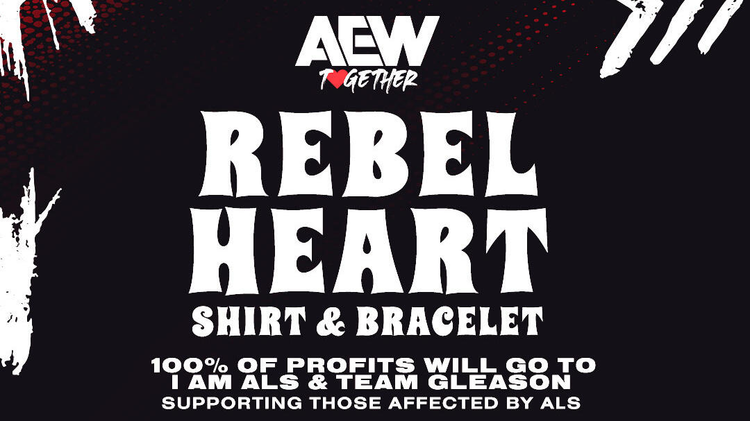 AEW releases new Rebel merchandise, 100% of the proceeds go to those affected by ALS